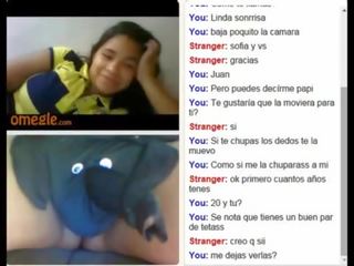 Compilación final tetona y panochita omegle, ellos quiero ver mi miembro