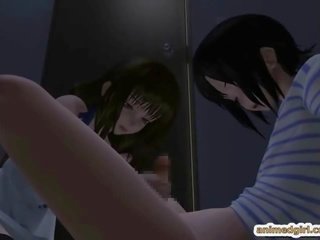 Sexy 3d anime japoneze transvestit duke thithur kar