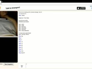 Caliente omegle adolescente con grande tetitas (34dd) - niñas jugando en omegle