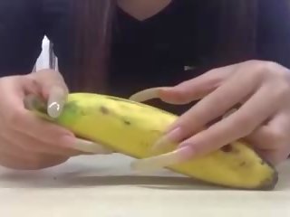 Mood Longnails Banana New, Free Amateur adult video 02