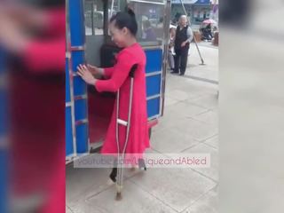 Polio Lady: Homemade & Amazing Woman xxx clip mov