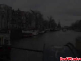حقيقي هولندي شارع فتاة ركوب الخيل و تمتص قذر قصاصة رحلة youth