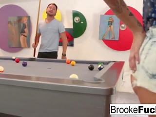 Brooke sztuk fascynujący billiards z vans jaja: darmowe dorosły klips 39