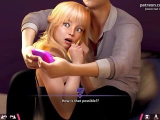 Double Homework &vert; oversexed blonde teen lady tries to distract steady from gaming by showing her marvellous big ass and riding his johnson &vert; My sexiest gameplay moments &vert; Part &num;14