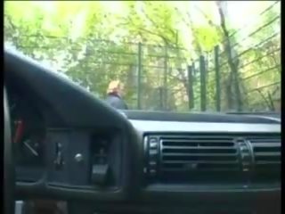 Huge Titted German call girl - Part1 - Tits & Pussy in Car