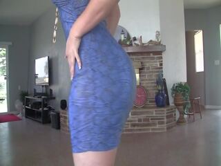 Vp mėlynas suknelė: didelis didelis speneliai hd nešvankus filmas klipas a0