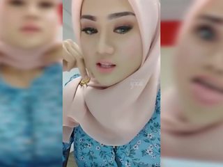 Groovy malaisia hijabia - bigo elama 37, tasuta räpane video ee